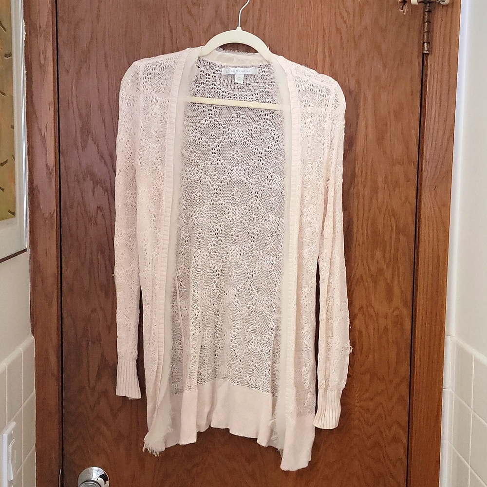 LC Lauren Conrad Cardigan | Size XS | Ivory